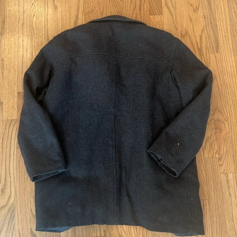 London Fog Wool Blend Pea Coat